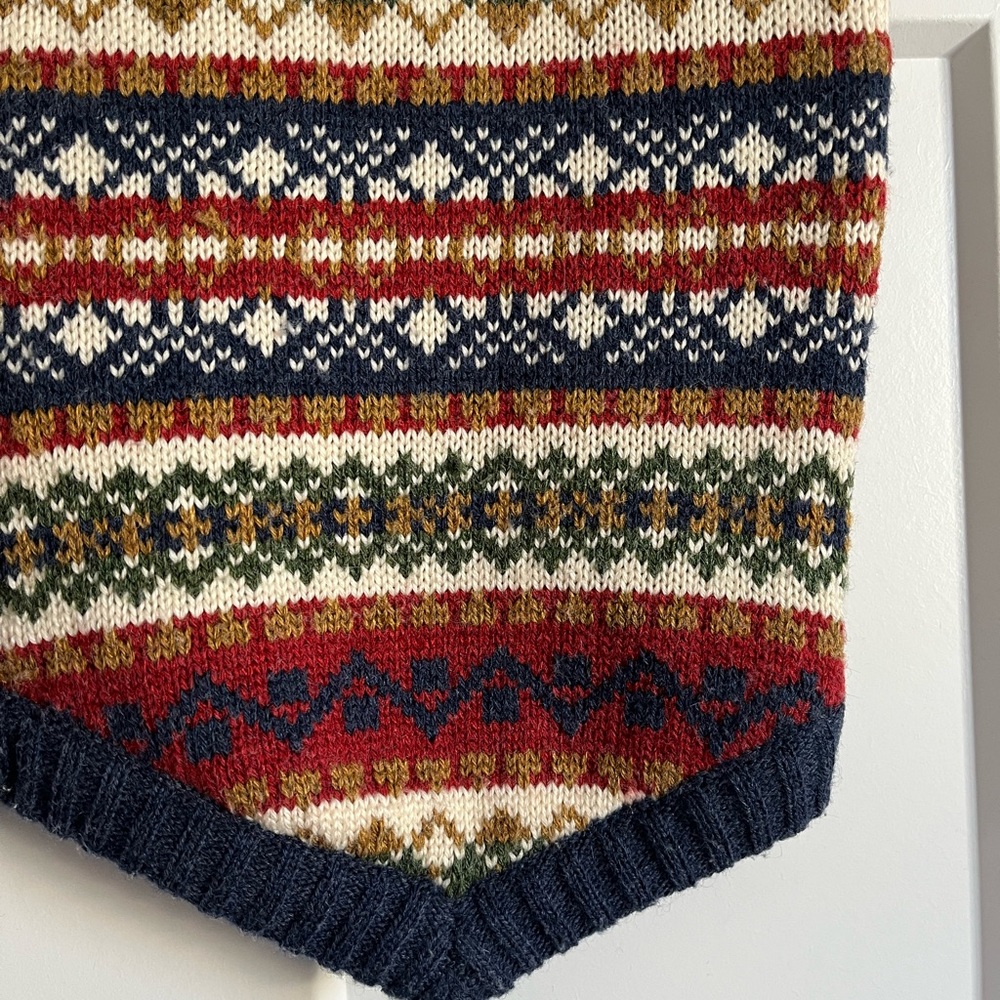Vintage Multicolored Sweater Vest Size Medium - Picture 6 of 14